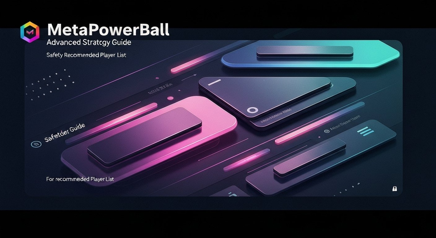 알면 돈 되는 메타파워볼 고급 전략 + 추천리스트 안전 가이드